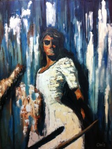 Self-portraitOil on Canvas, 40" x 30"